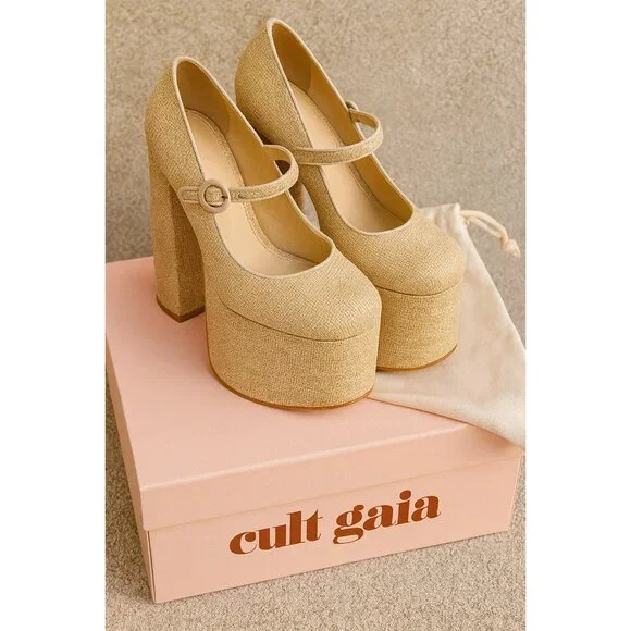 Cult Gaia Angelou Platform Pump — Women’s US 7 New In Box - Picture 11 of 13